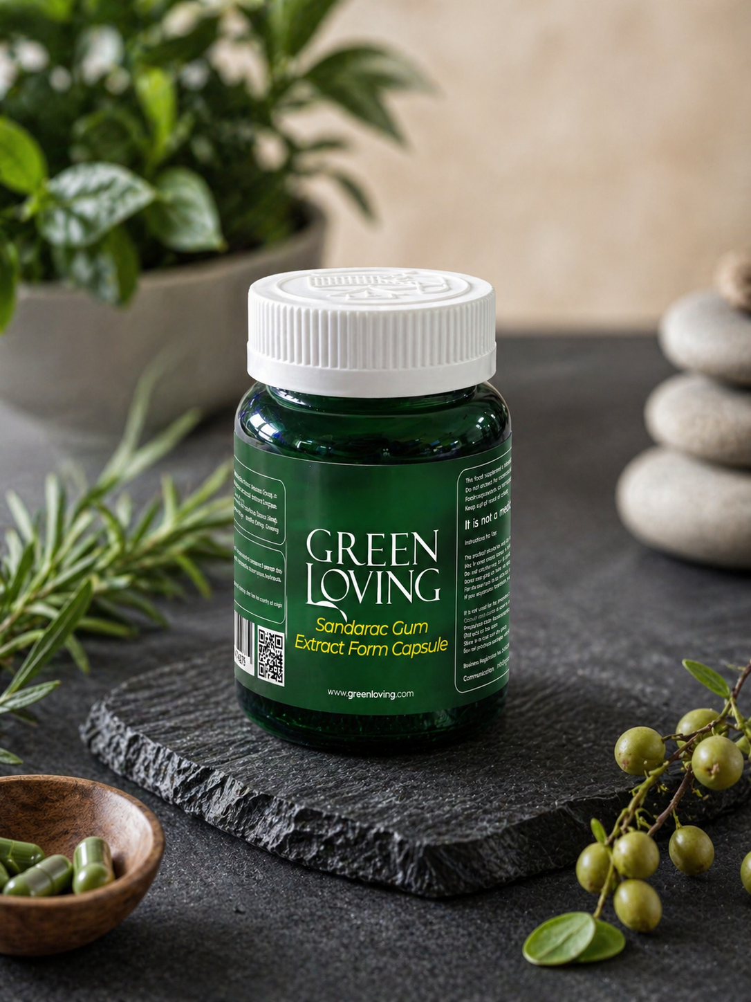 Green Loving · Botanical Food Supplements